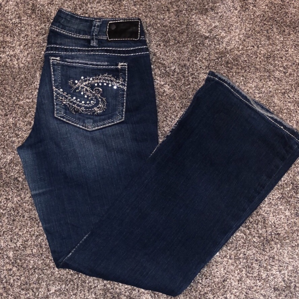 Silver jeans